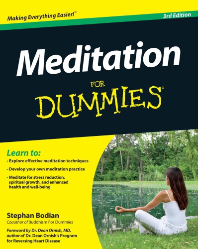 Meditation For Dummies, w/Audio CD