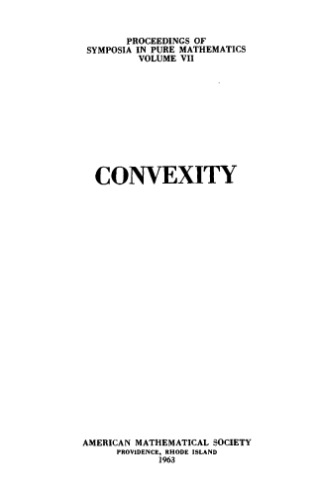 Convexity