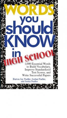 Words You Should Know In High School