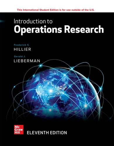 Introduction to Operations Research