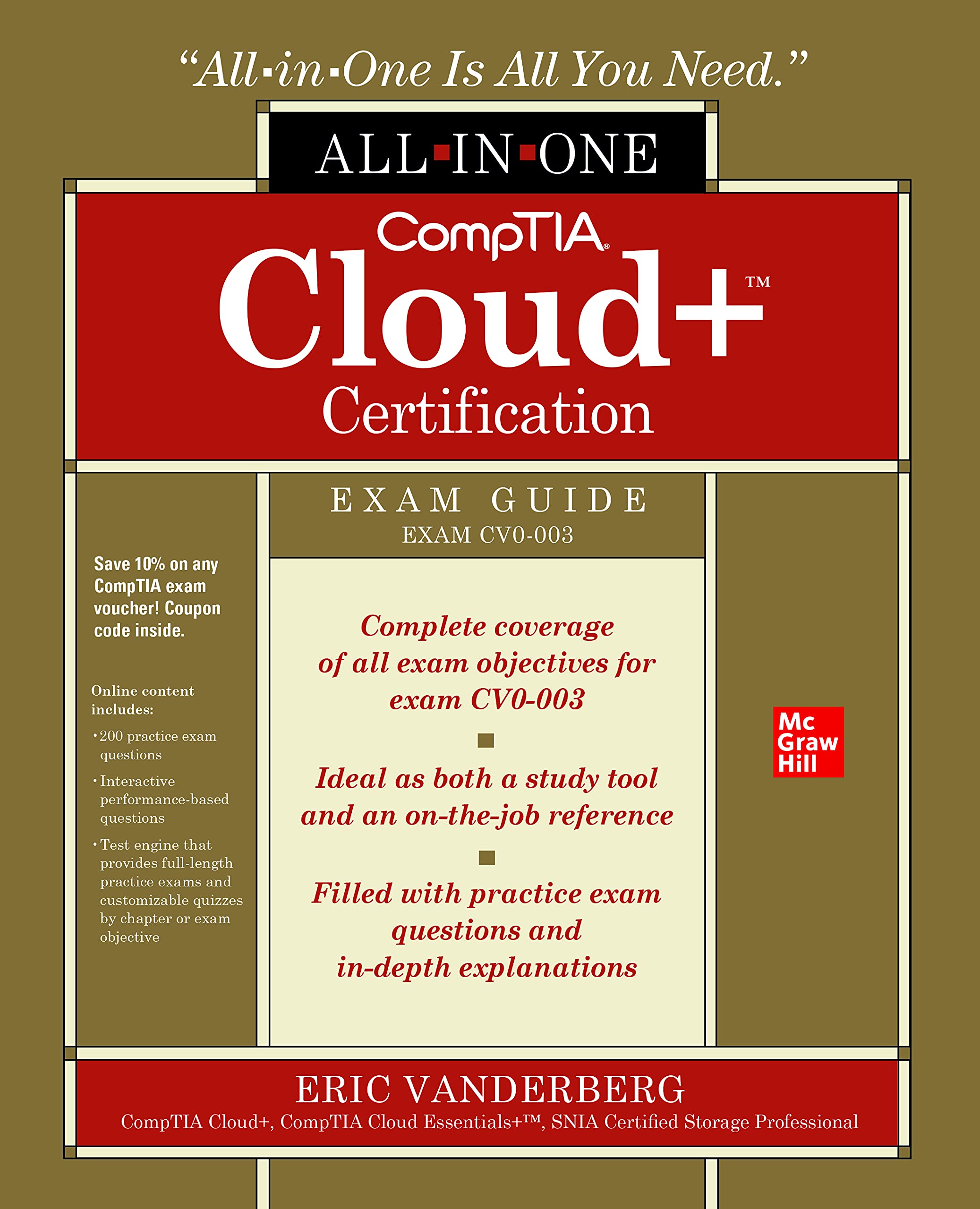 Comptia Cloud+ Certification All-In-One Exam Guide (Exam Cv0-003)