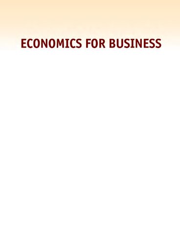 Economics for Business