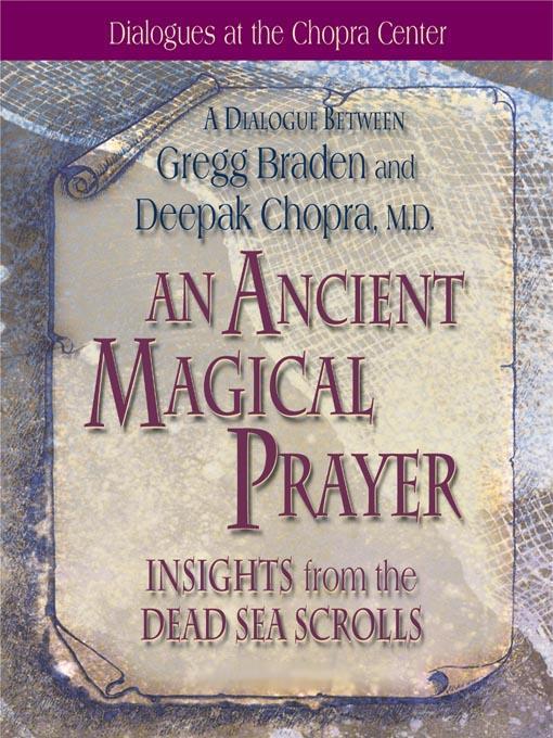 An Ancient Magical Prayer