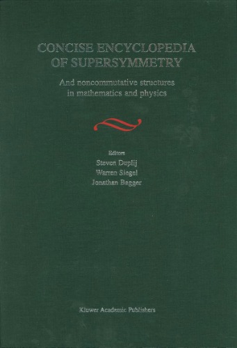 Concise Encyclopedia of Supersymmetry