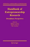 Handbook of Entreoreneurship Research