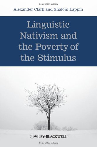 Linguistic Nativism and the Poverty of the Stimulus