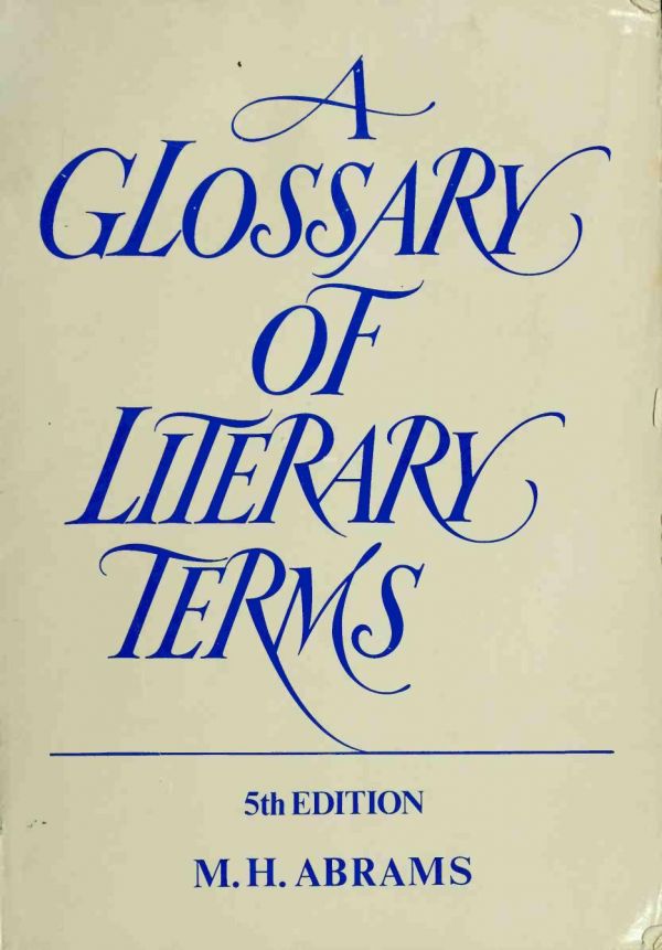 A Glossary of Literary Terms