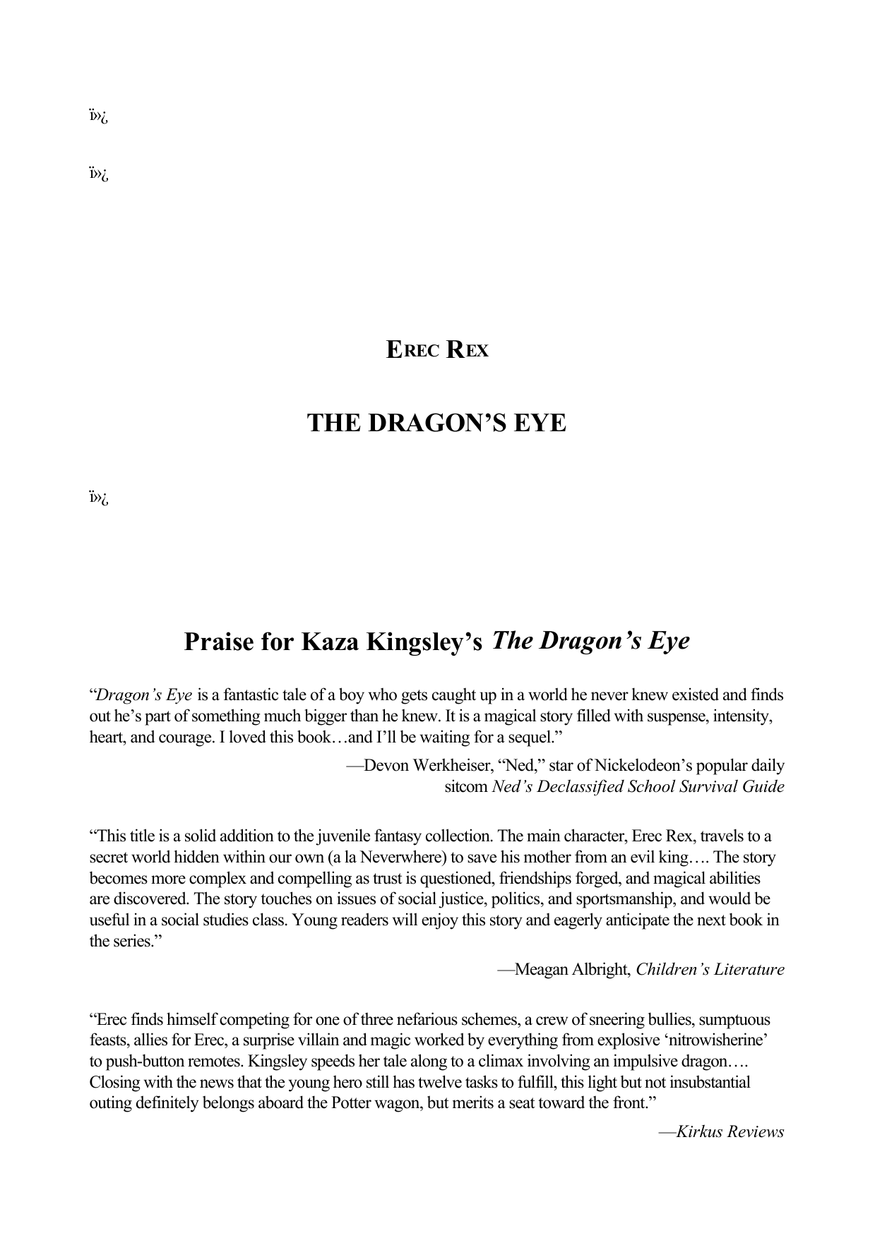 The Dragon's Eye