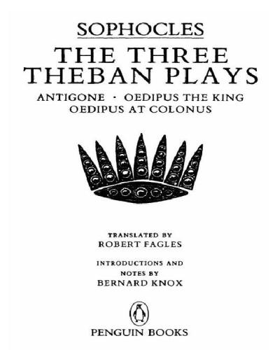 The Three Theban Plays