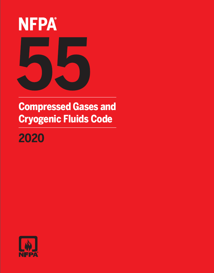 NFPA 55, Compressed Gases and Cryogenic Fluids Code, 2020 Edition