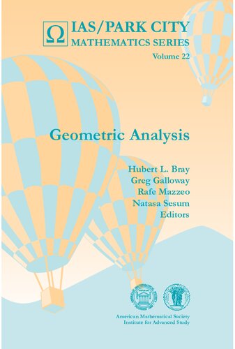 Geometric Analysis