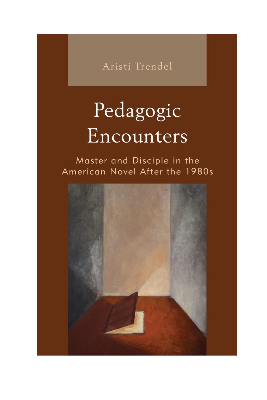 Pedagogic Encounters