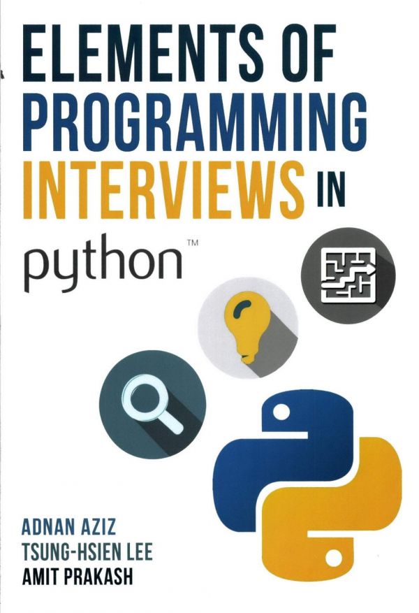 Elements of Programming Interviews in Python