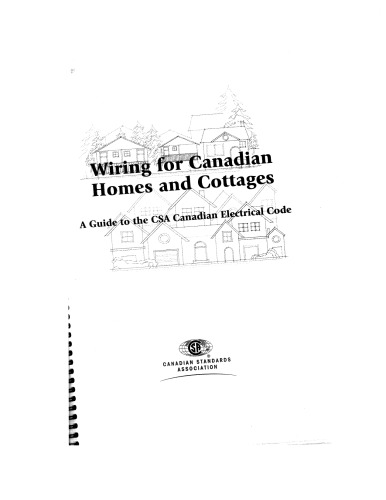 Wiring For Canadian Homes &amp; Cottages