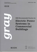 IEEE Recommended Practice for Electric Power Systems in Commercial Buildings