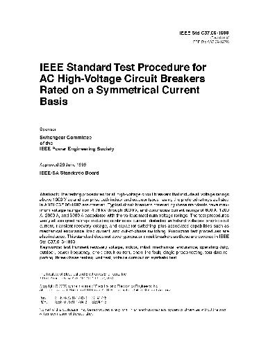 IEEE guide for generator ground protection