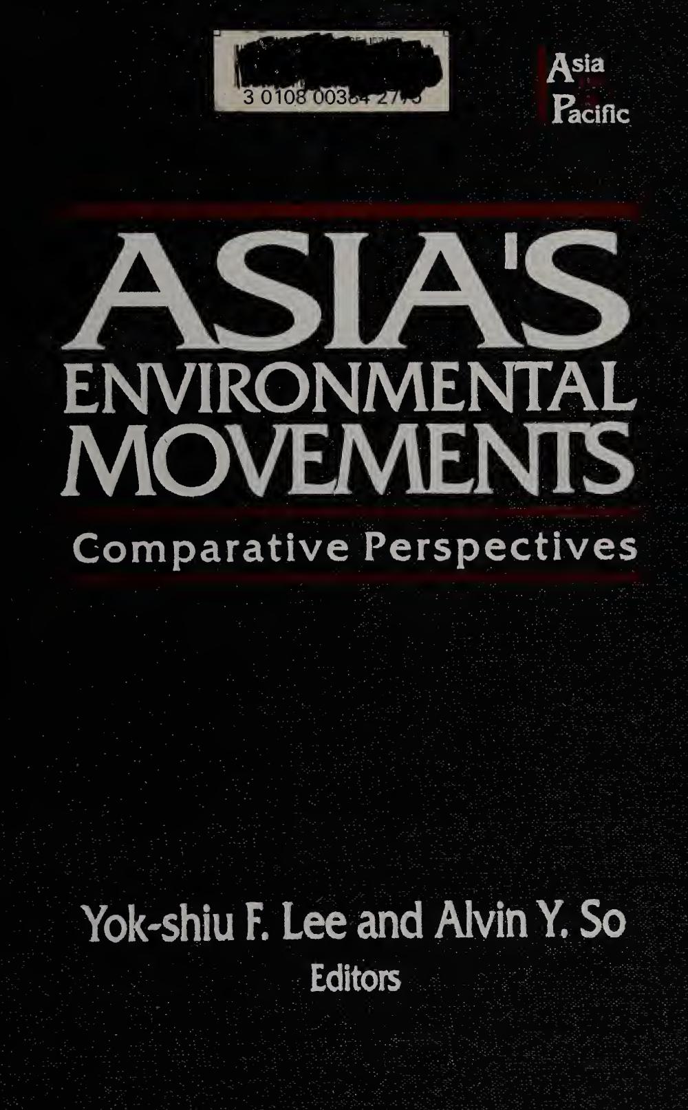 Asia's Environmental Movements