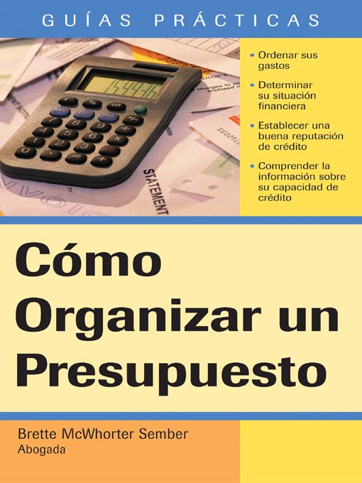 Cómo Organizar un Presupuesto