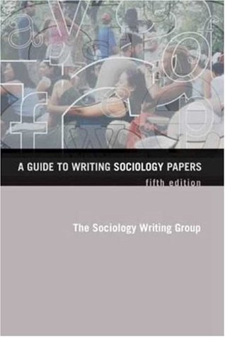 A Guide to Writing Sociology Papers