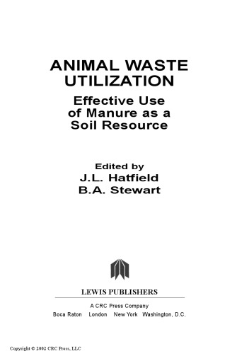 Animal Waste Utilization