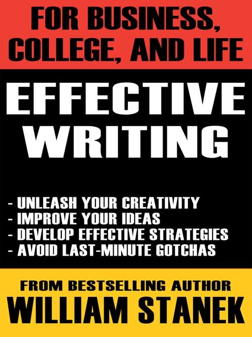 Effective Writing for Business, College, and Life