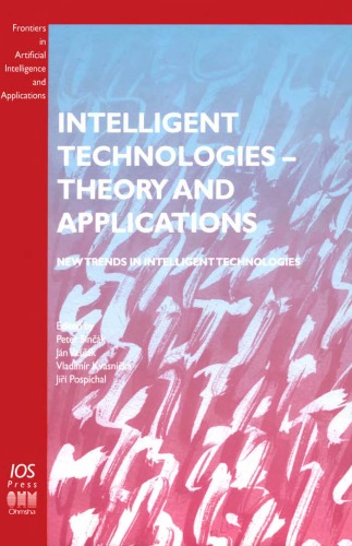 Intelligent Technologies--Theory and Applications