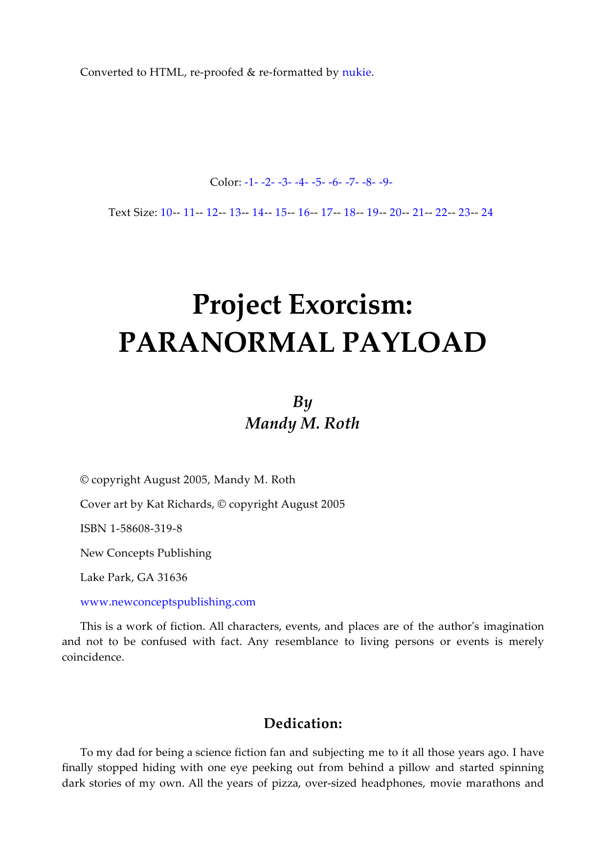 Paranormal Payload