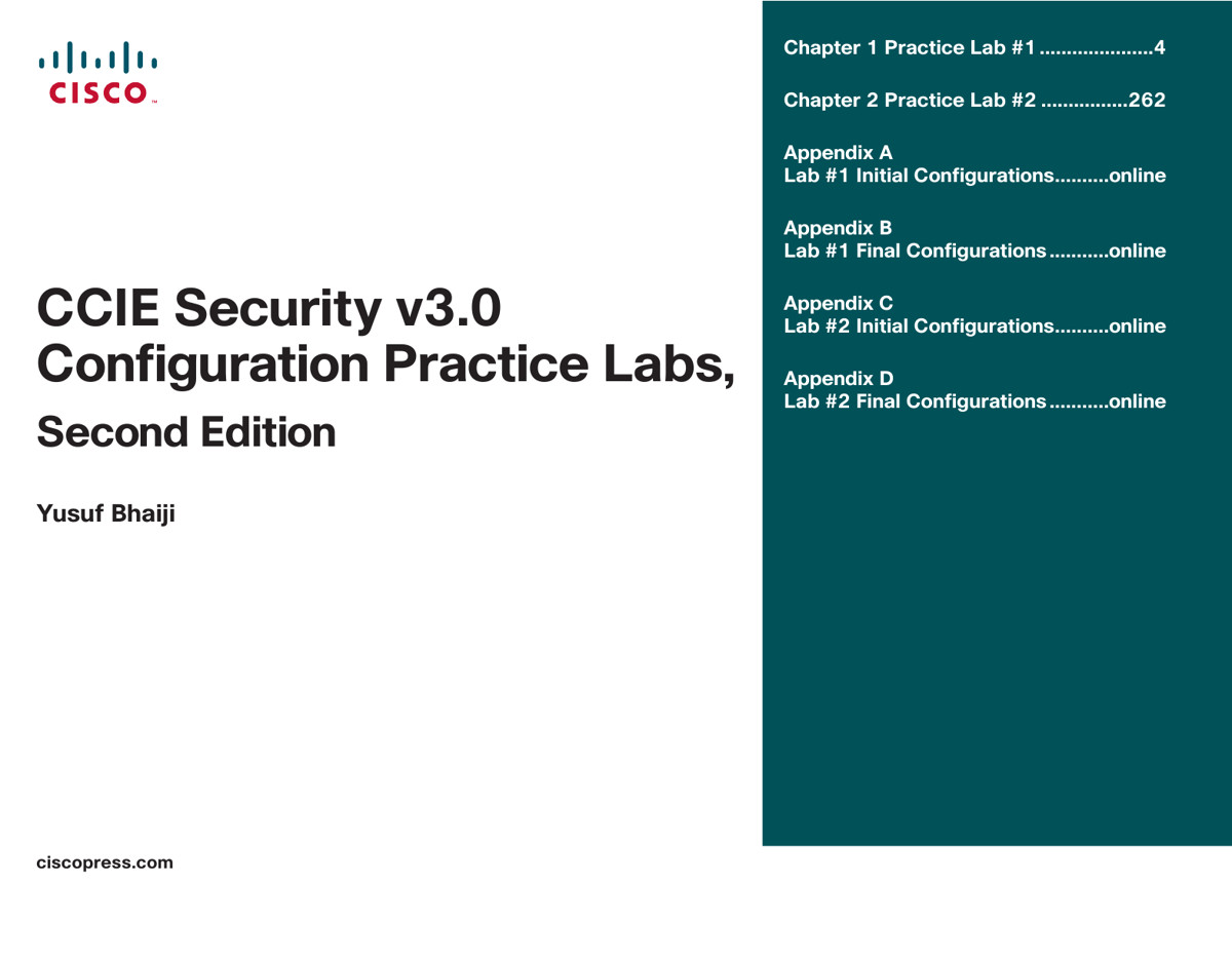 CCIE Security V3.0 Configuration Practice Labs