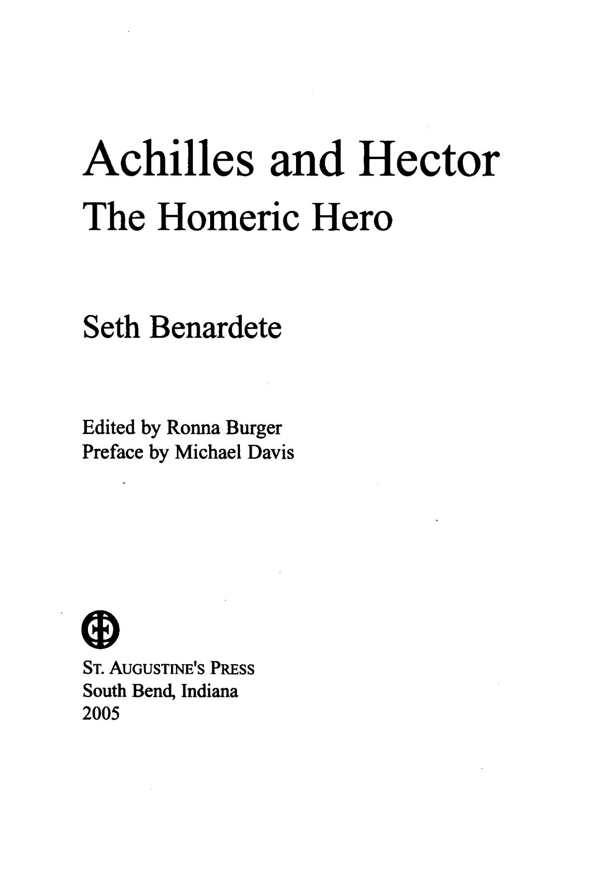 Achilles and Hector