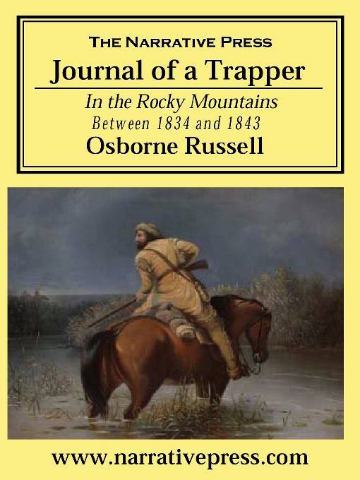 Journal of a Trapper