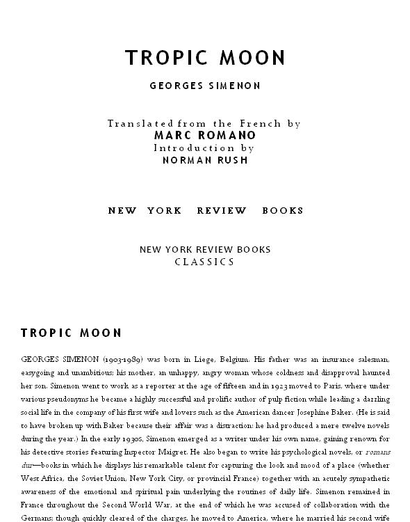 Tropic Moon