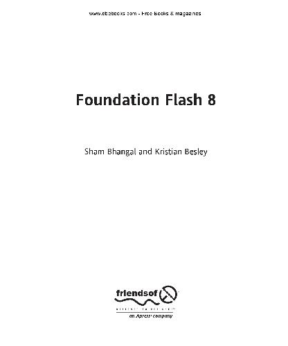 Foundation Flash 8