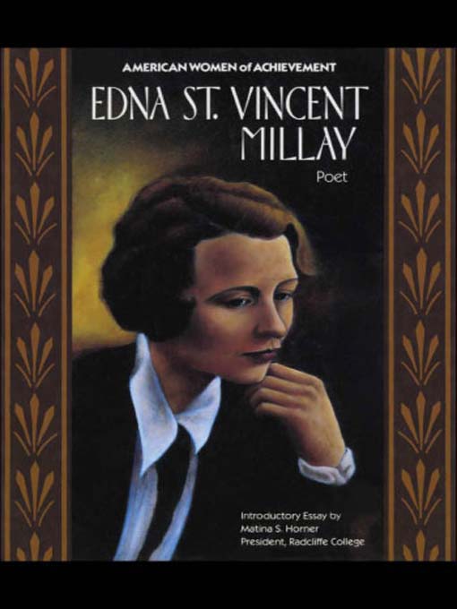 Edna St. Vincent Millay