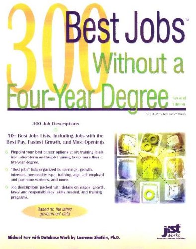 300 Best Jobs Without a Four-Year Degree