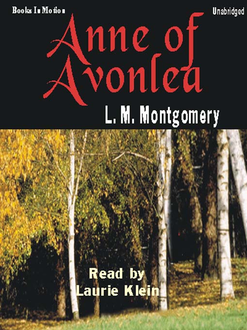 Anne of Avonlea