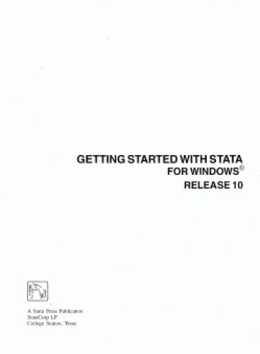 Getting Started with Stata for Windows