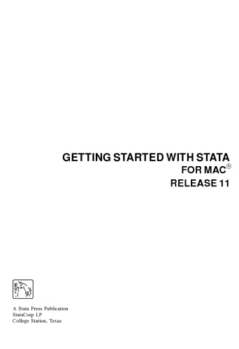 Getting Started with Stata for Mac