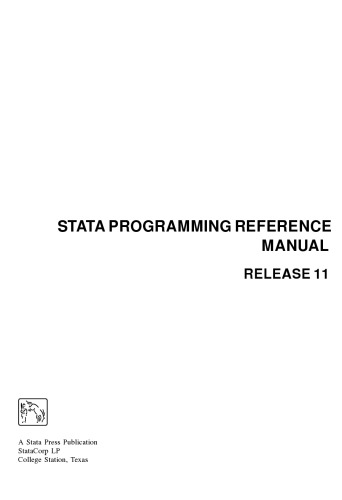 Stata Programming