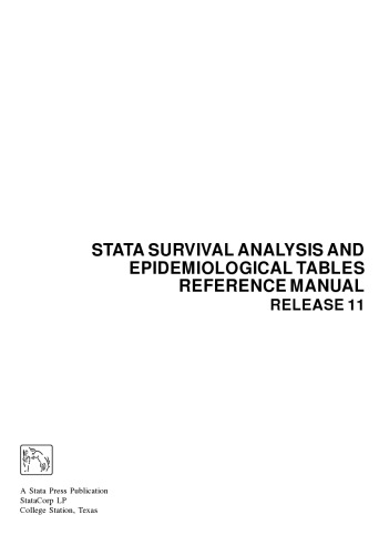 Stata Survival Analysis and Epidemiological Tables