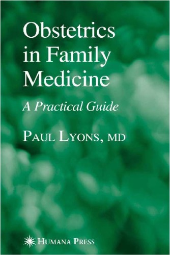 Obstetrics in Family Medicine