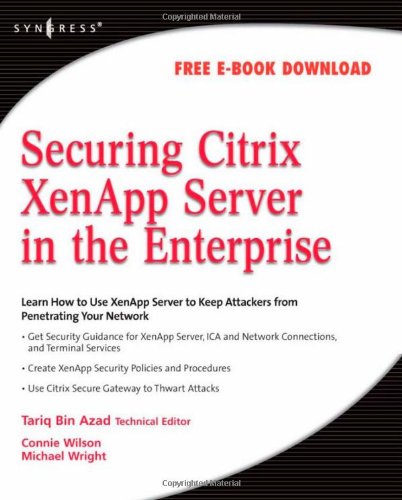 Securing Citrix Xenapp Server in the Enterprise