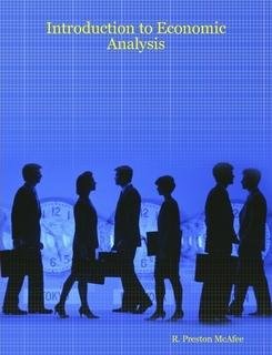 Introduction To Economic Analysis