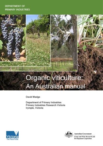 Organic viticulture : an Australian manual