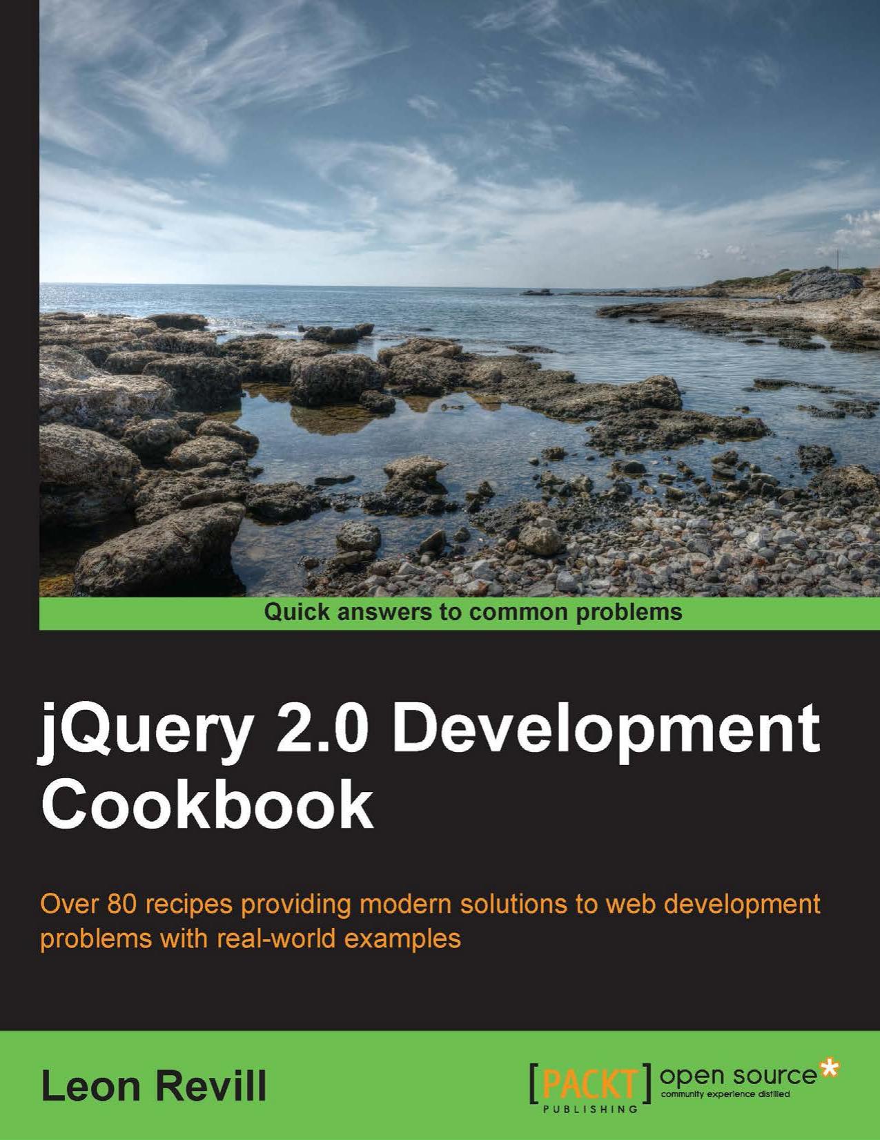 Jquery 2.0 Development Cookbook