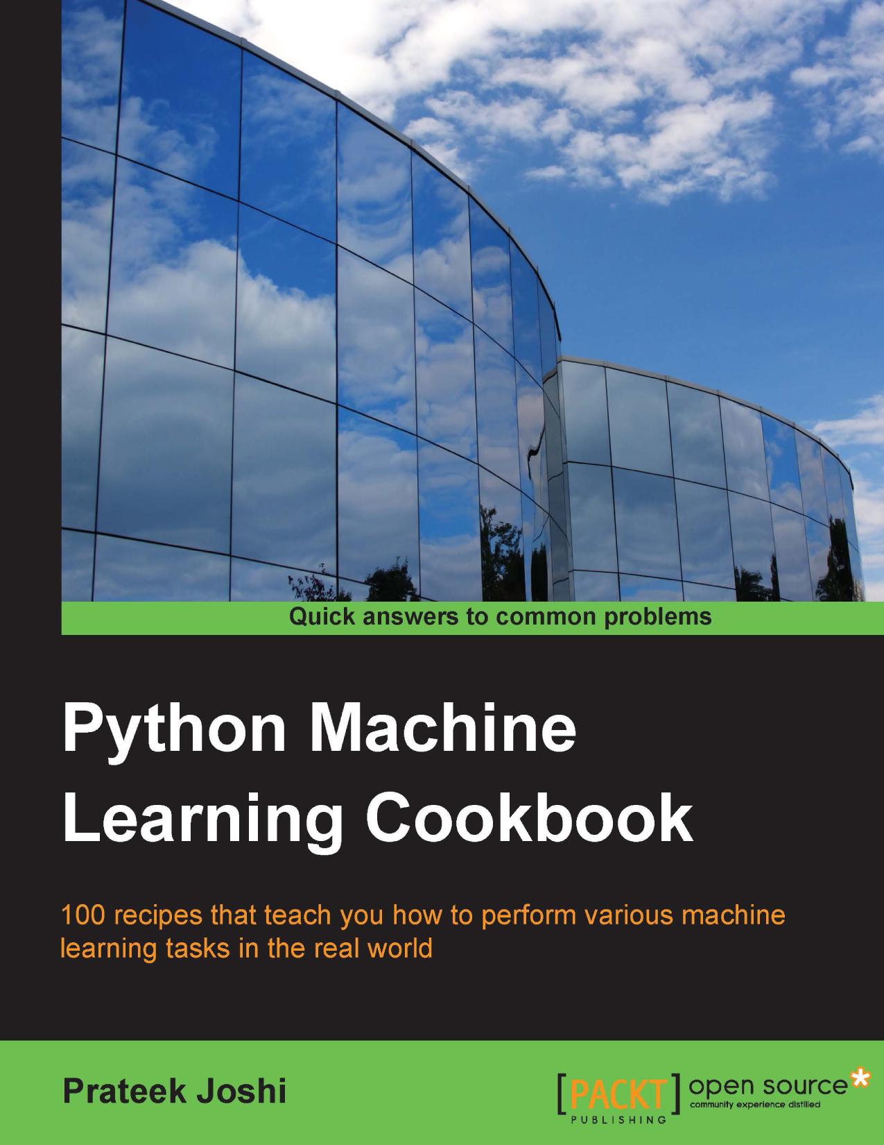 Python Machine Learning Cookbook