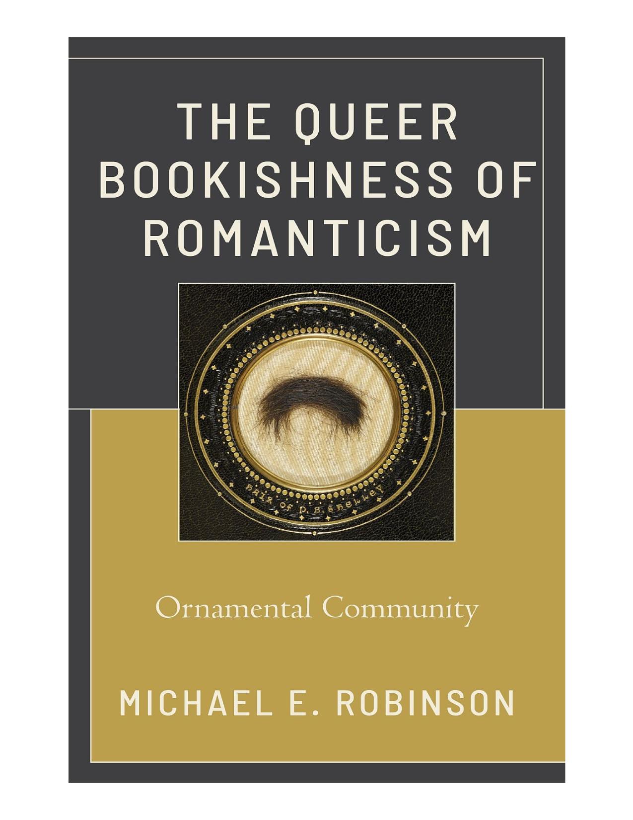 QUEER BOOKISHNESS OF ROMANTICISM : ornamental community.