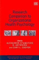 Research Companion to Organizational Health Psychology