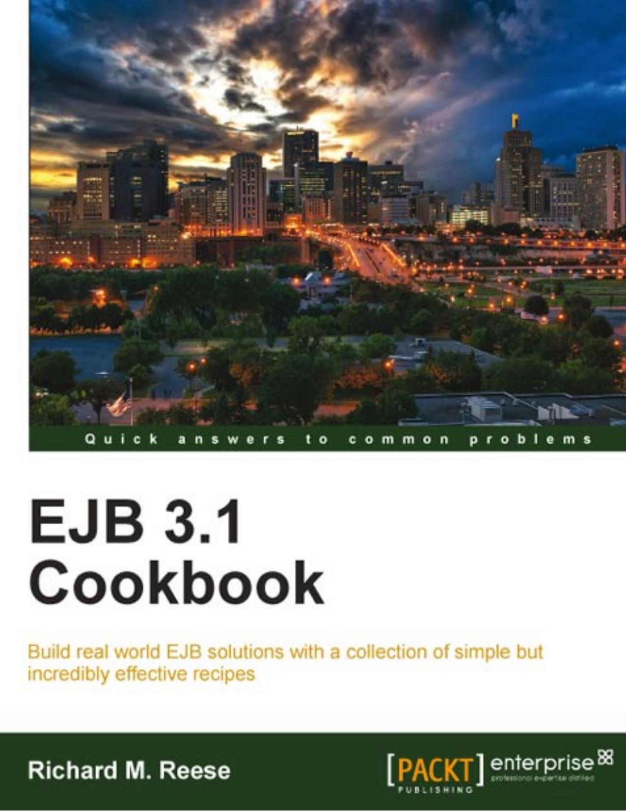 Ejb 3.1 Cookbook