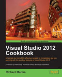 Microsoft Visual Studio 2012 Cookbook