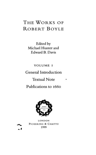 The Works Of Robert Boyle